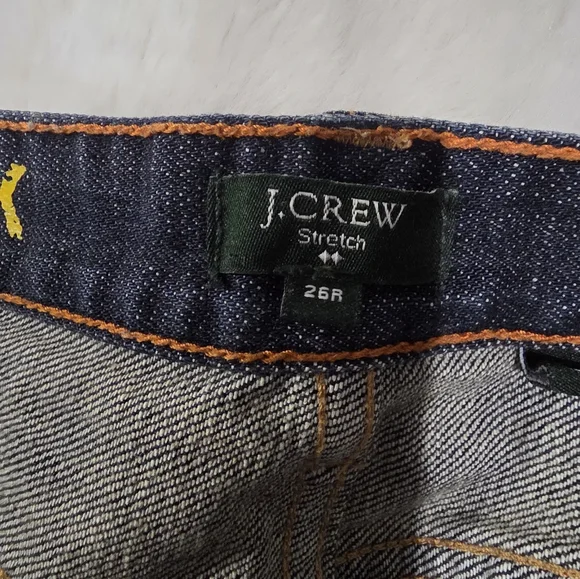 J. Crew Matchstick‎ Bootcut Dark Denim Jeans 26 - Picture 5 of 7